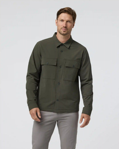 Lawson Tech Shirt Jacket | Oregano
