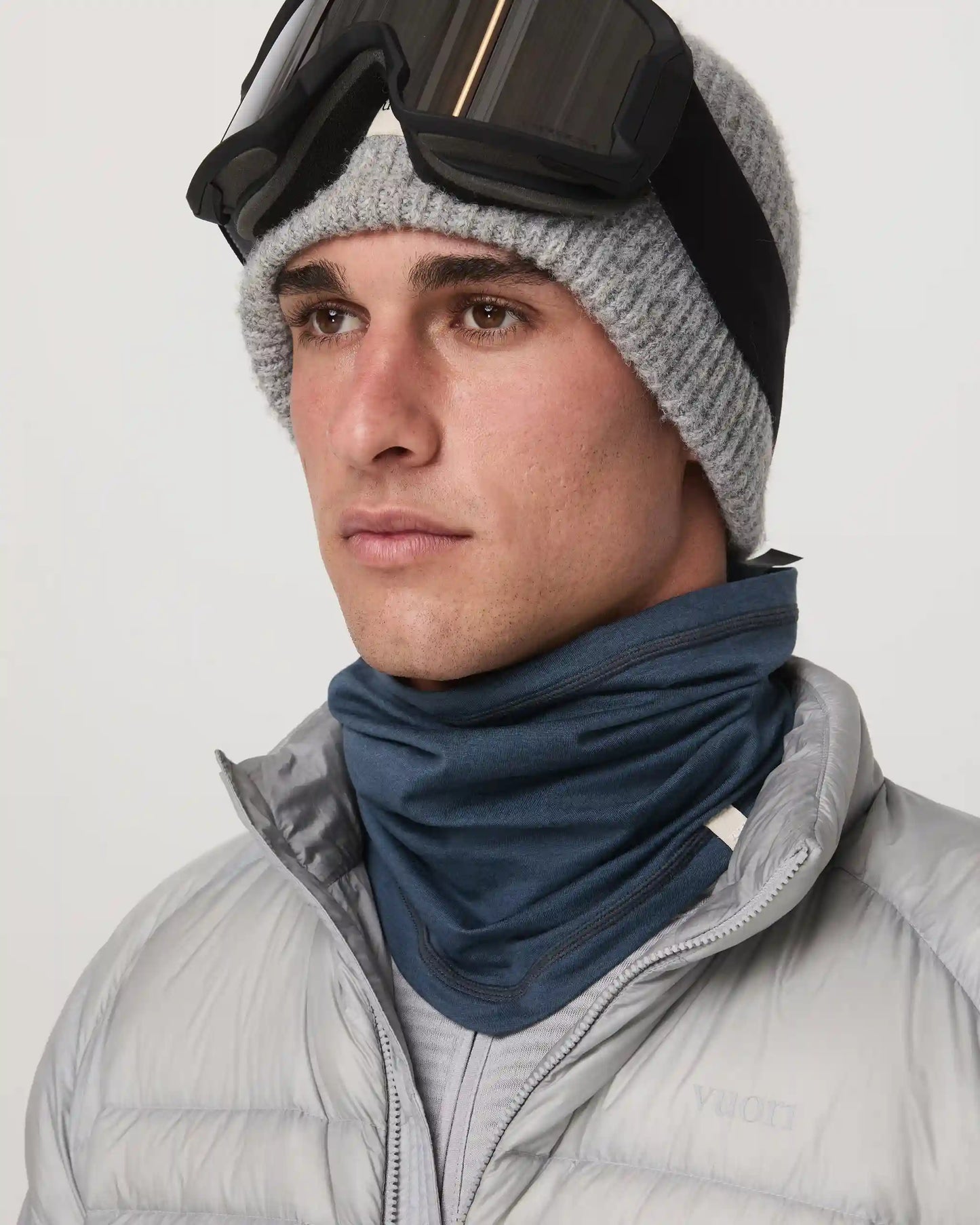 Dreamknit Neck Gaiter | Azure Heather