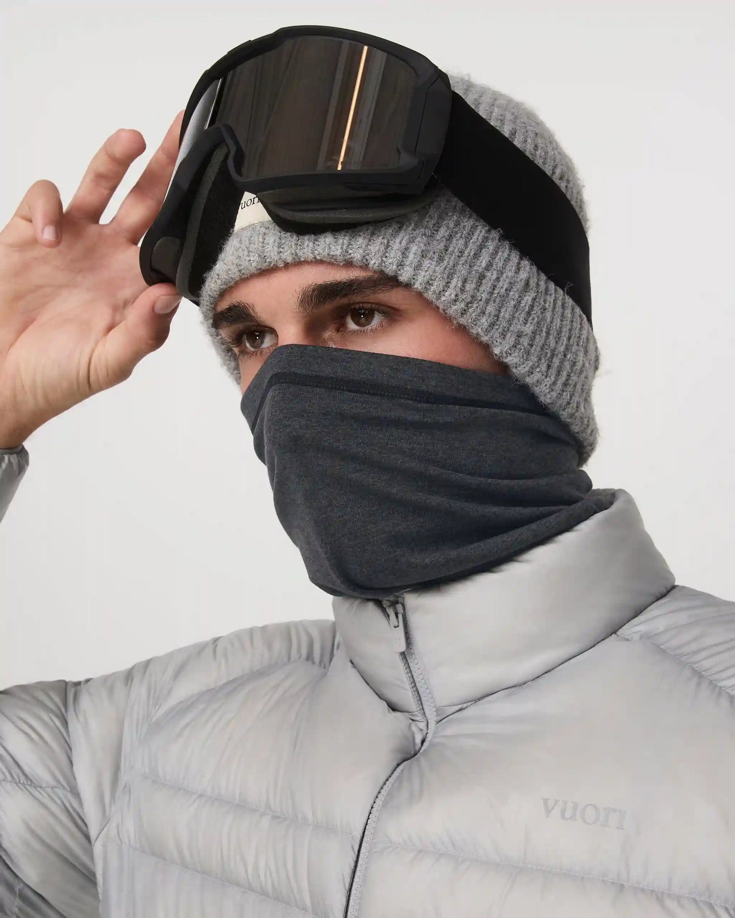 Dreamknit Neck Gaiter | Charcoal Heather
