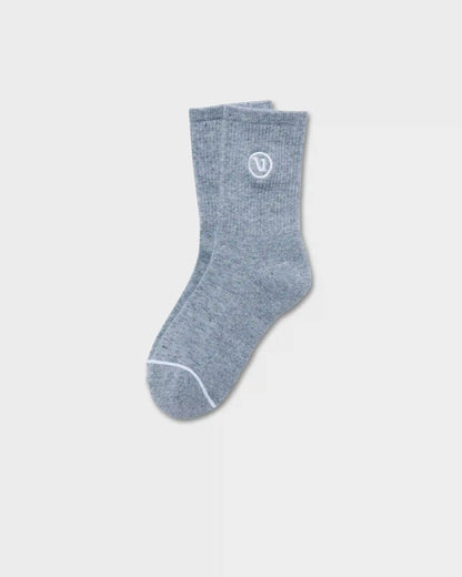 Half Crew Sock | Light Heather Grey 1.0 (OLD)