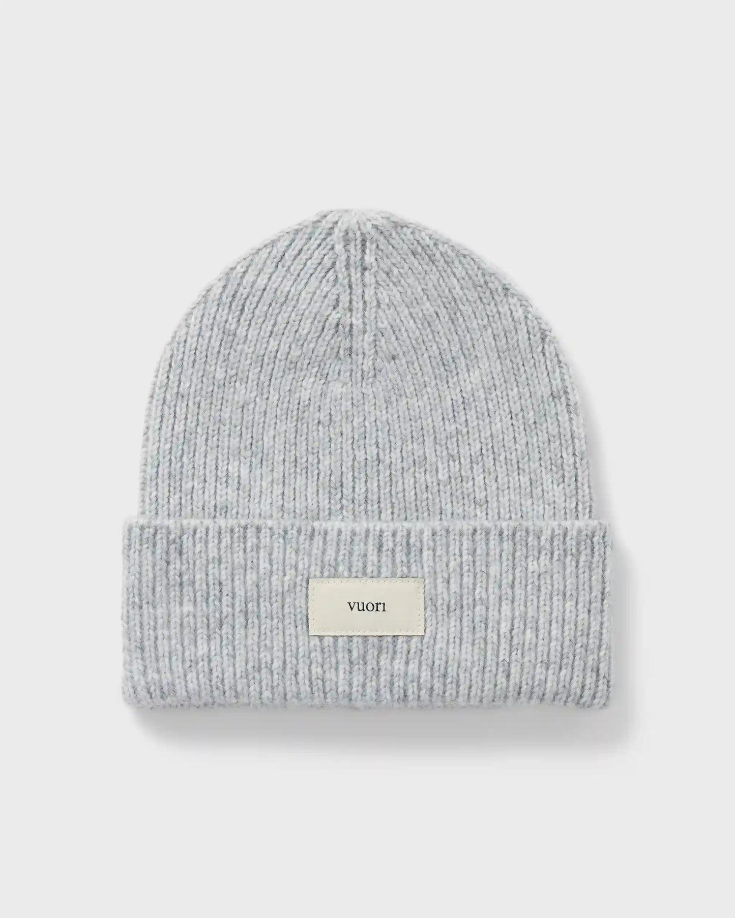 Label Beanie 2.0 | Pale Grey Heather