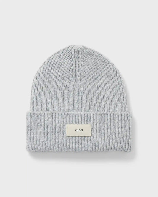 Label Beanie 2.0 | Pale Grey Heather