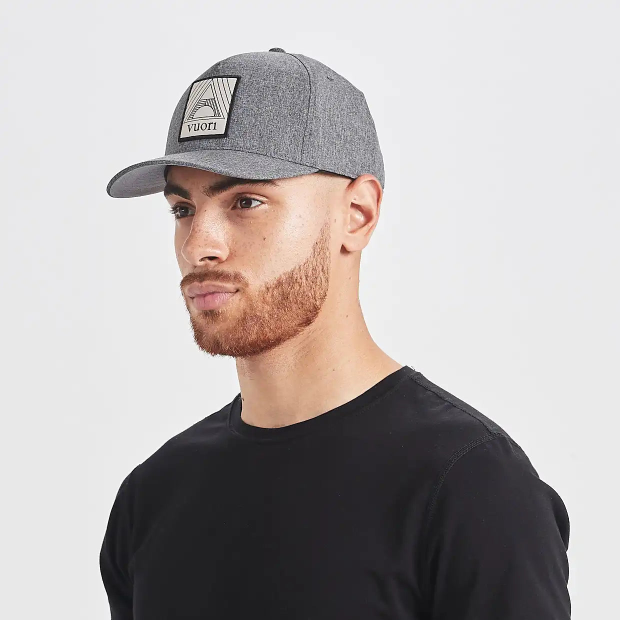 Geometric Hat | Heather Grey