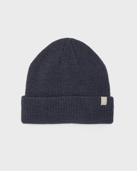 Alpine Waffle Beanie | Azure