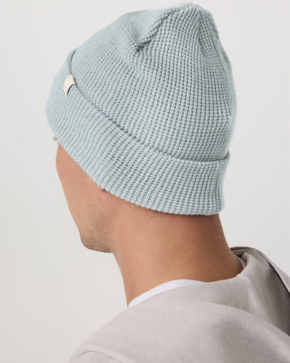 Alpine Waffle Beanie | Blue Haze