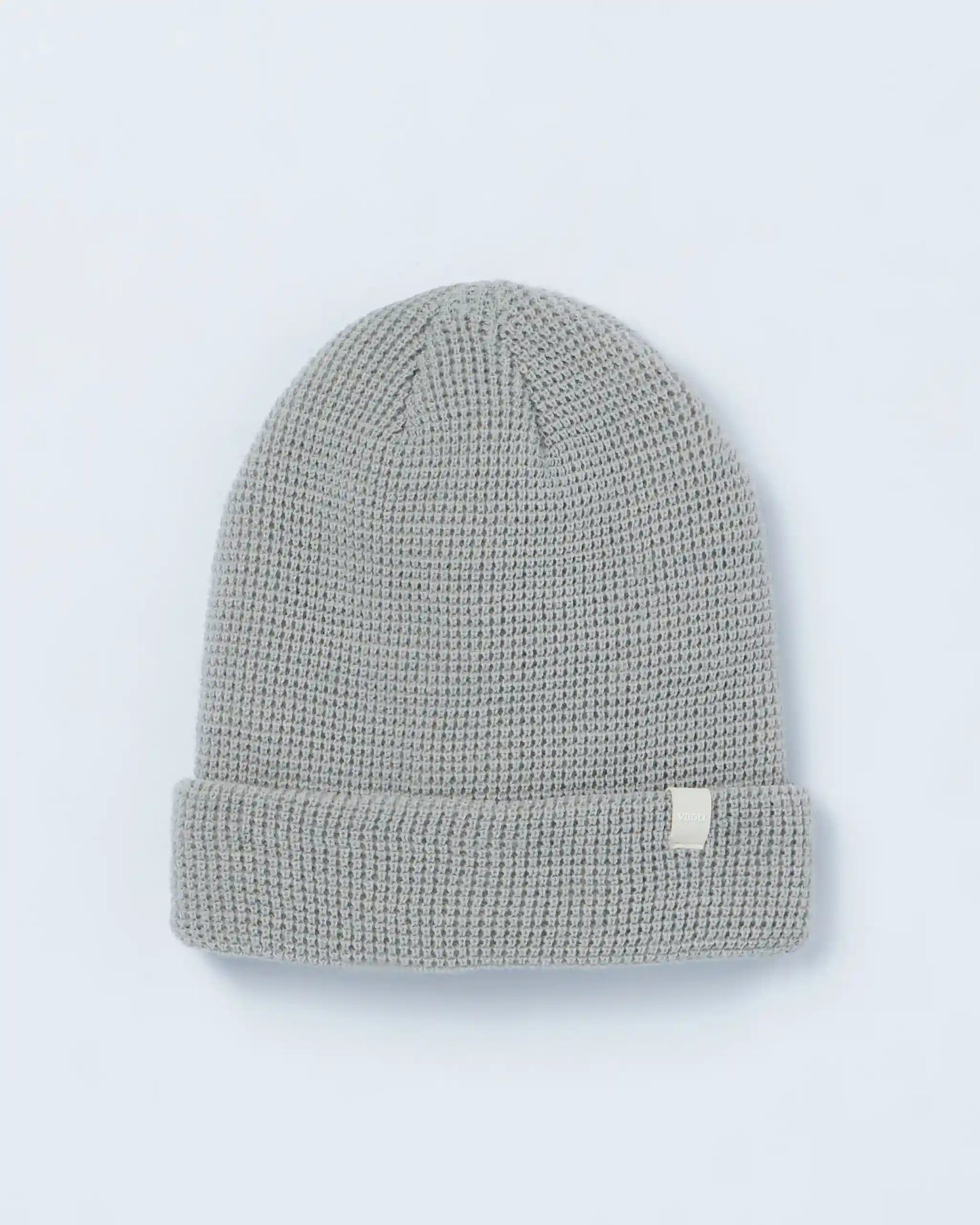 Alpine Waffle Beanie | Sky Grey