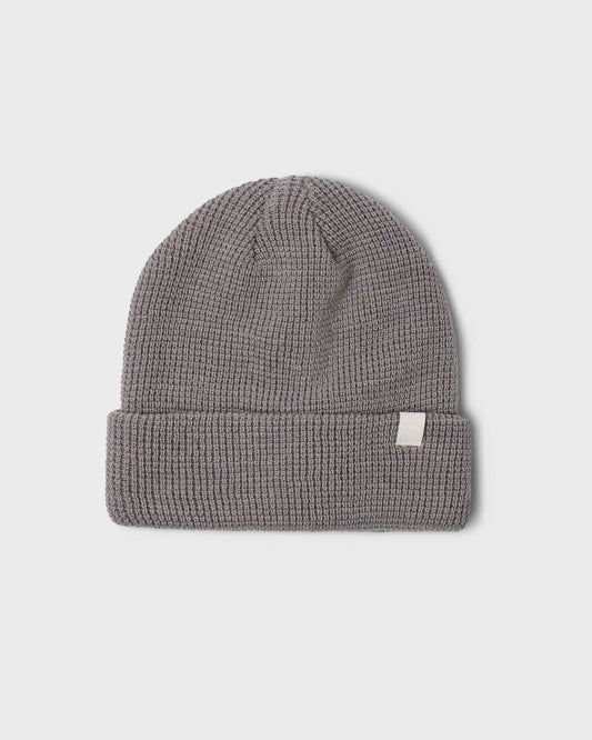 Alpine Waffle Beanie | Shiitake