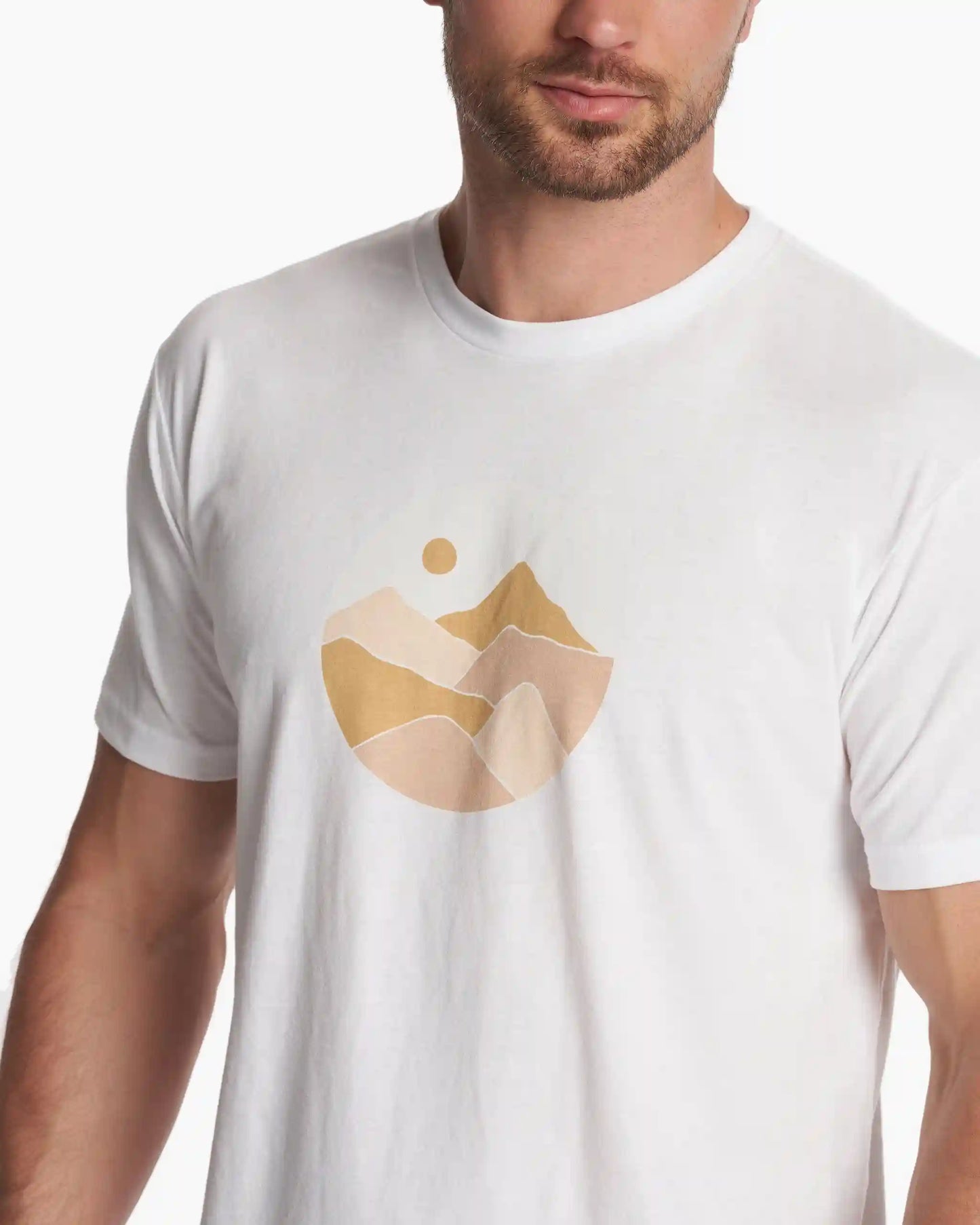 Landscapes Tee | White