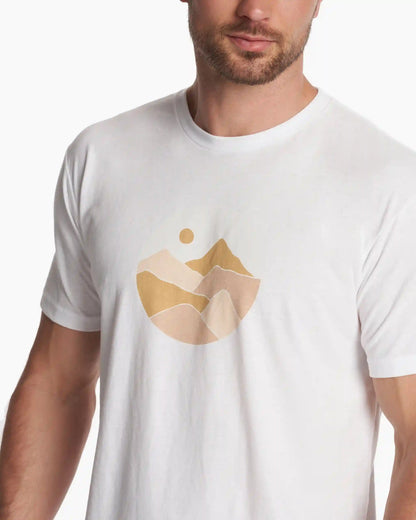 Landscapes Tee | White