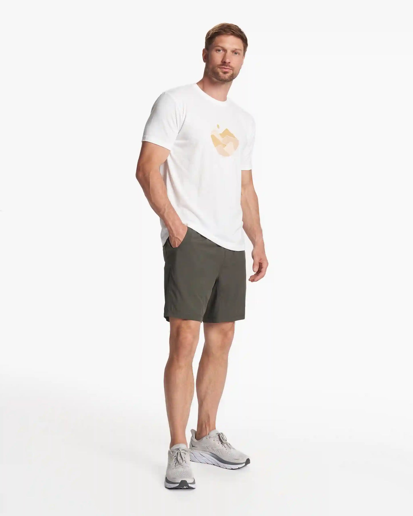 Landscapes Tee | White