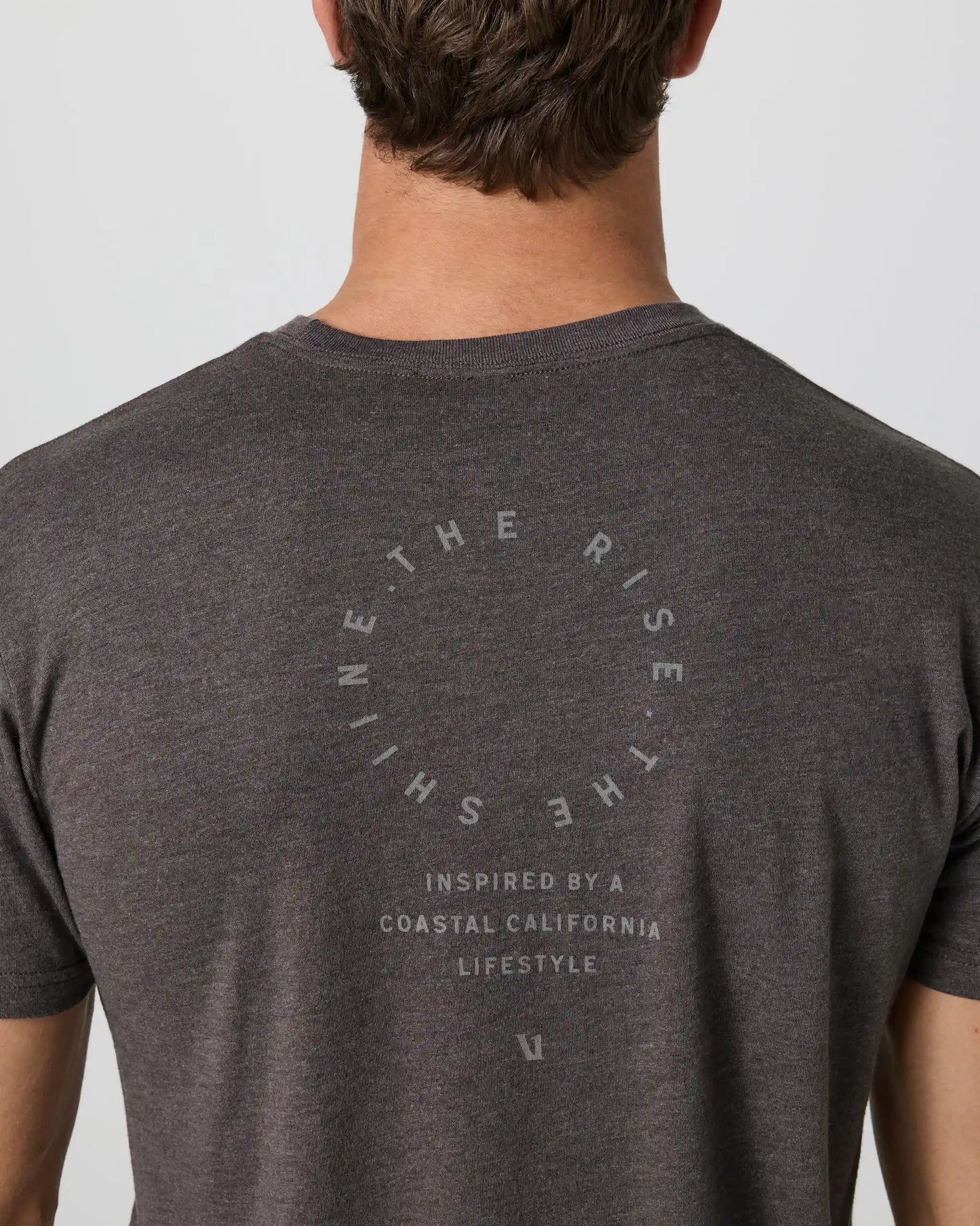 California Tee | Macchiato Heather
