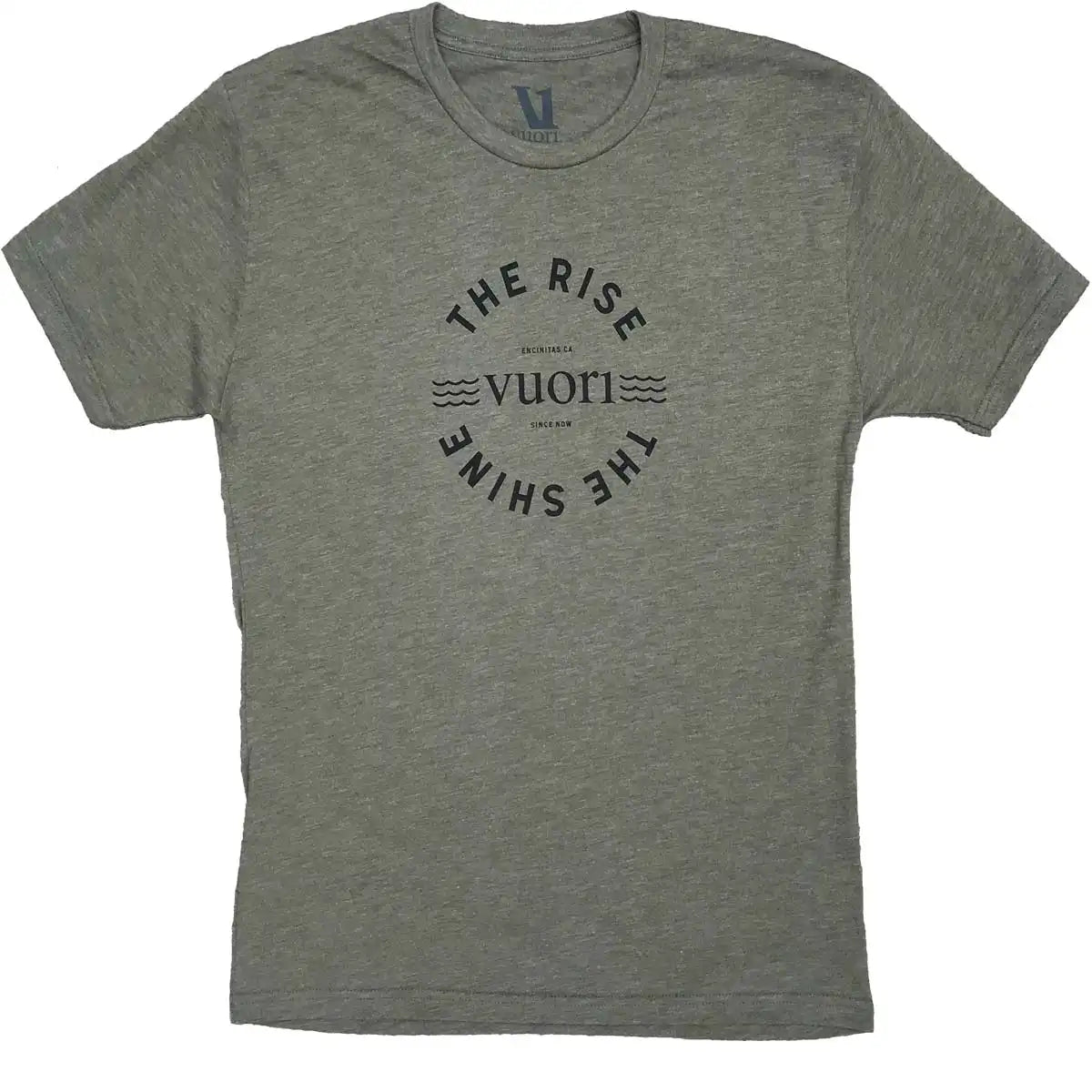 Encinitas Rise Tee | Army Heather