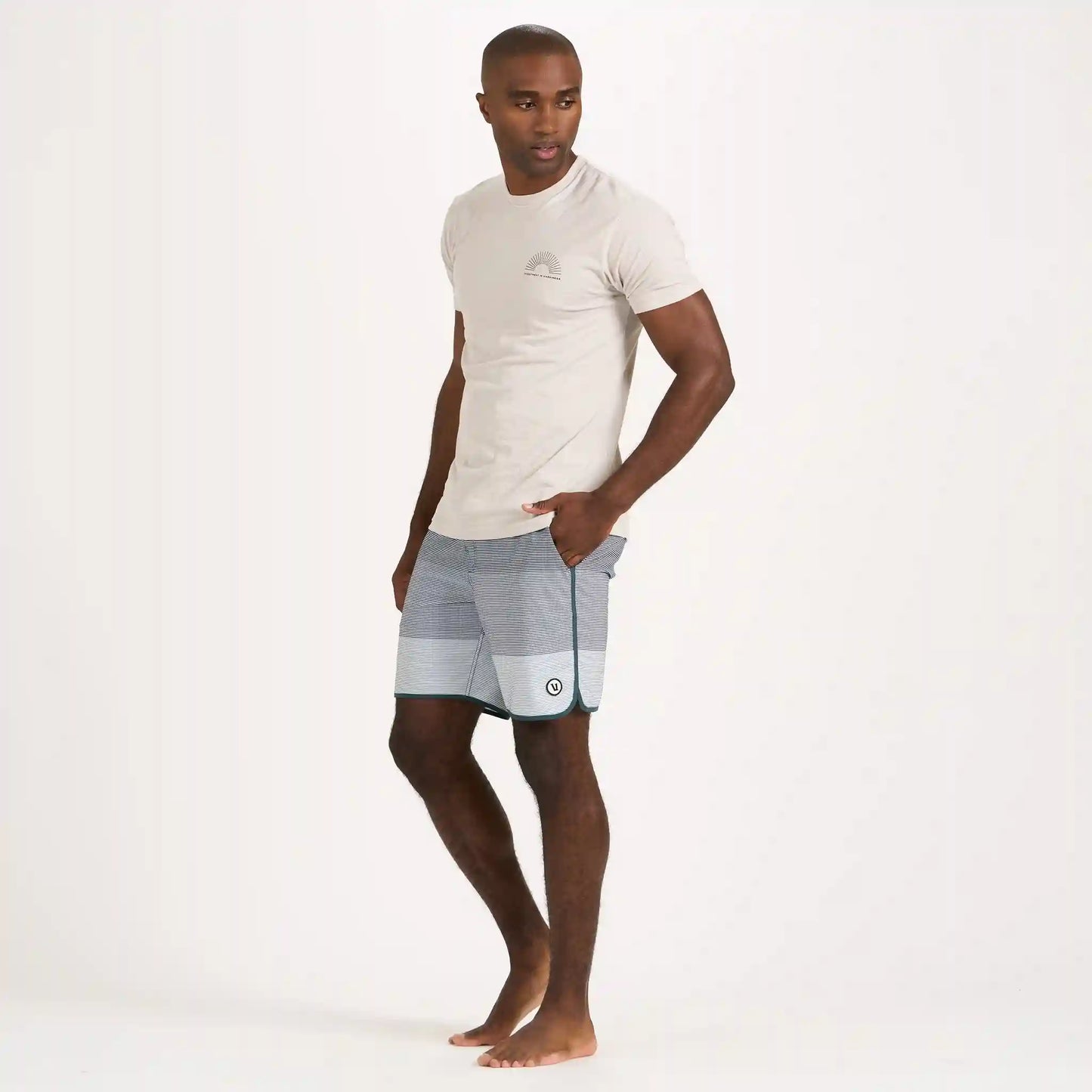 Investment in Happiness Tee | Light Grey