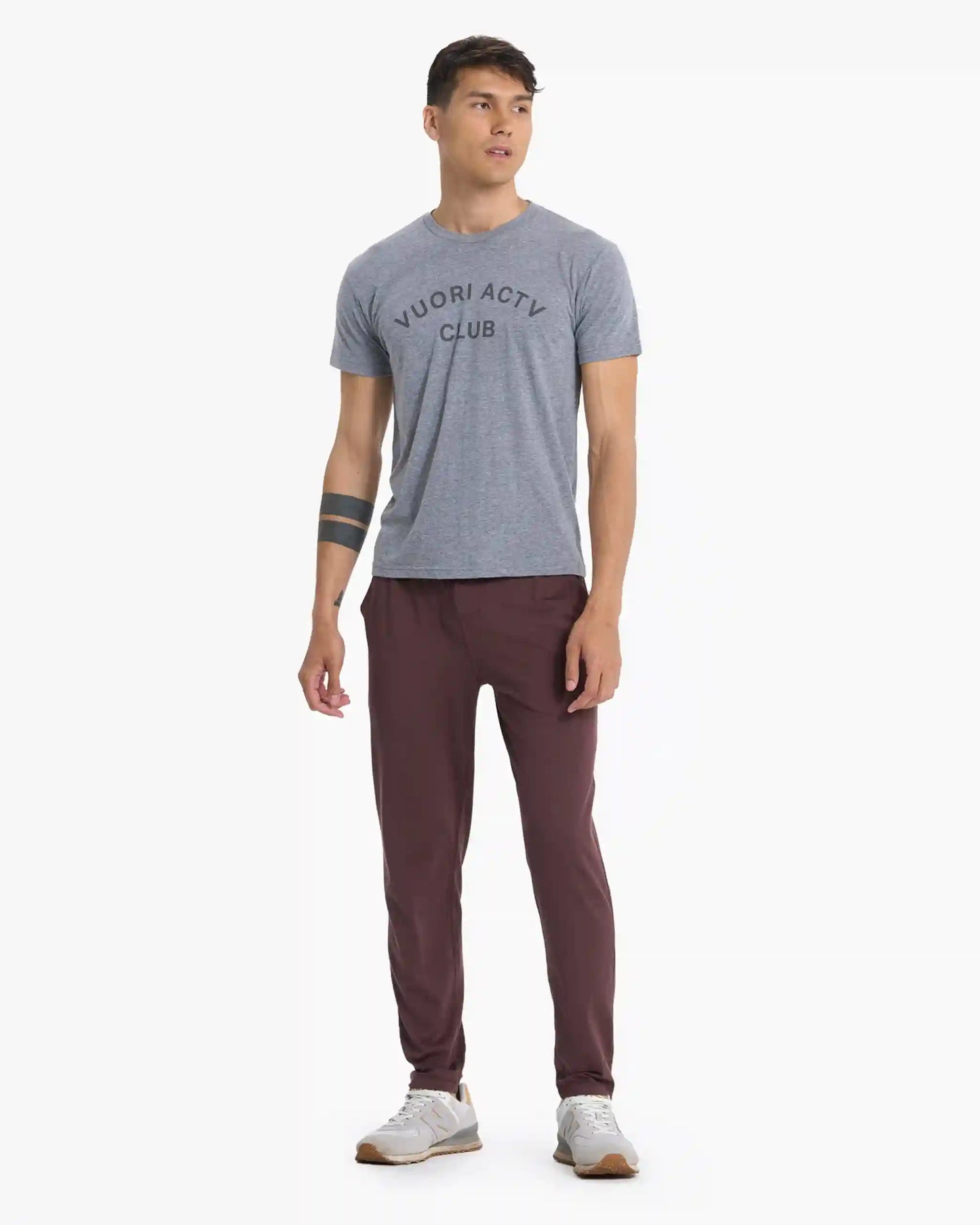 ACTV Club Tee | Heather Grey