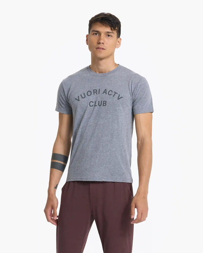 ACTV Club Tee | Heather Grey
