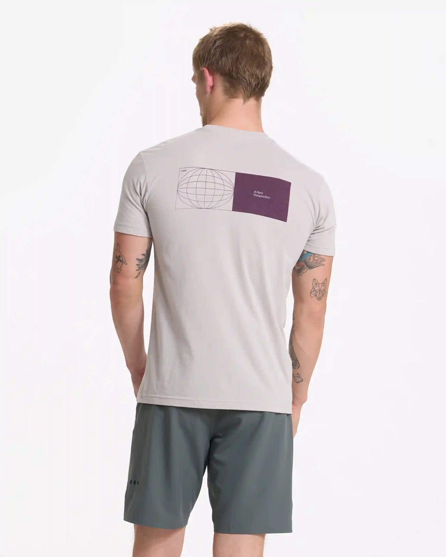 Dimension Tee | Light Grey