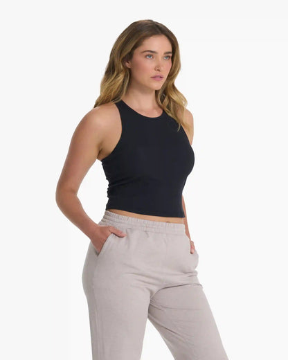 Elevation Plyo Tank | Black Heather