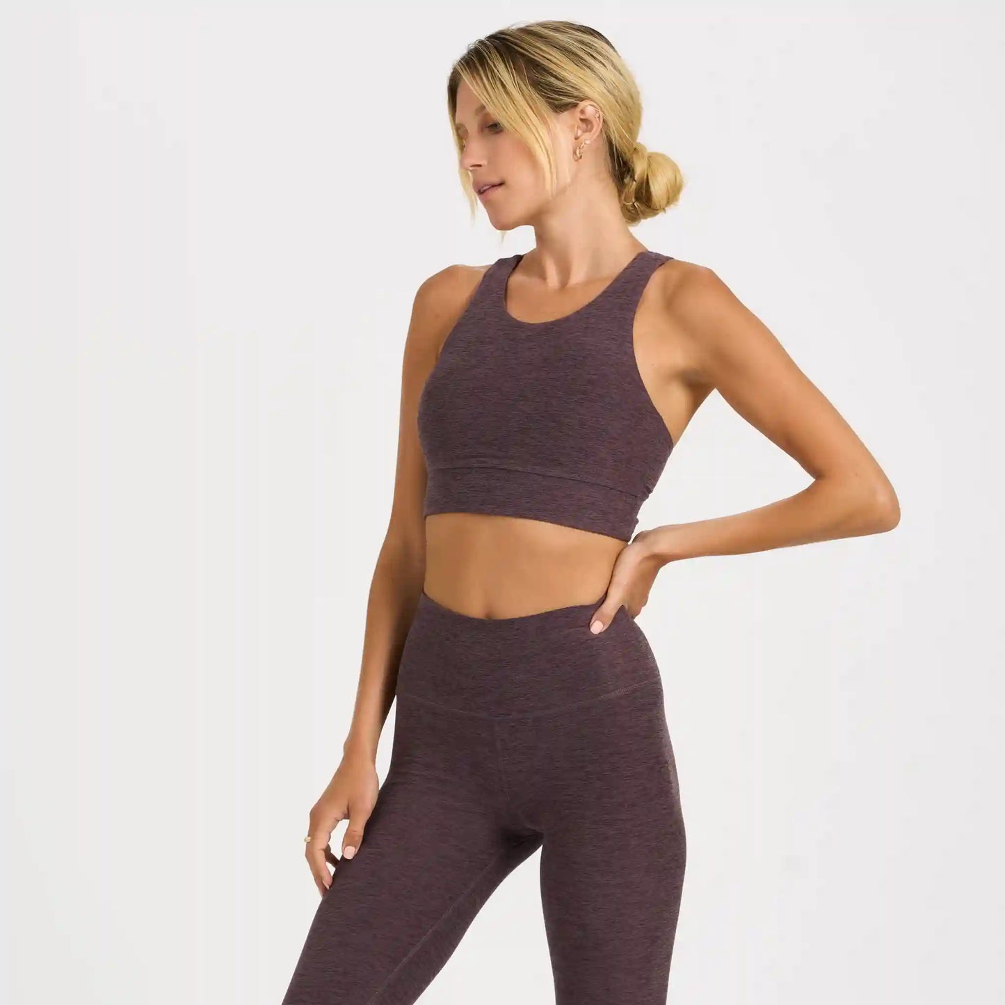 Elevation Bra | Smoked Plum Heather