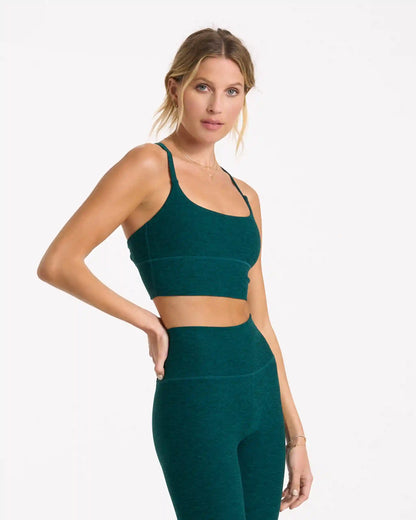 Long Line Elevation Bra | Jade Heather