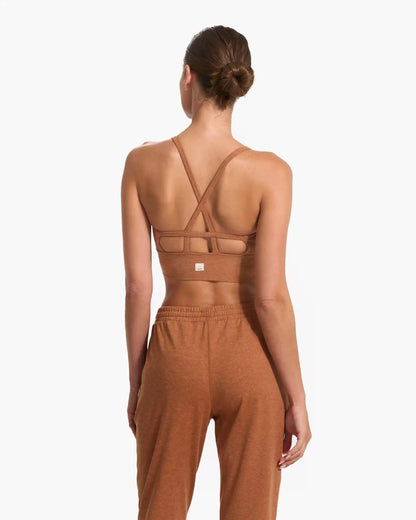 Long Line Elevation Bra | Palo Santo Heather