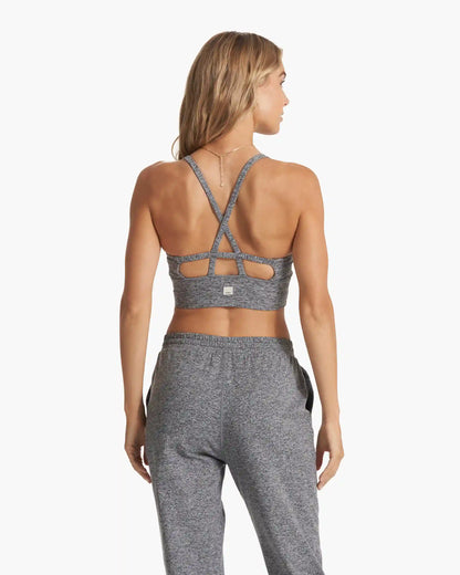 Long Line Elevation Bra | Heather Grey