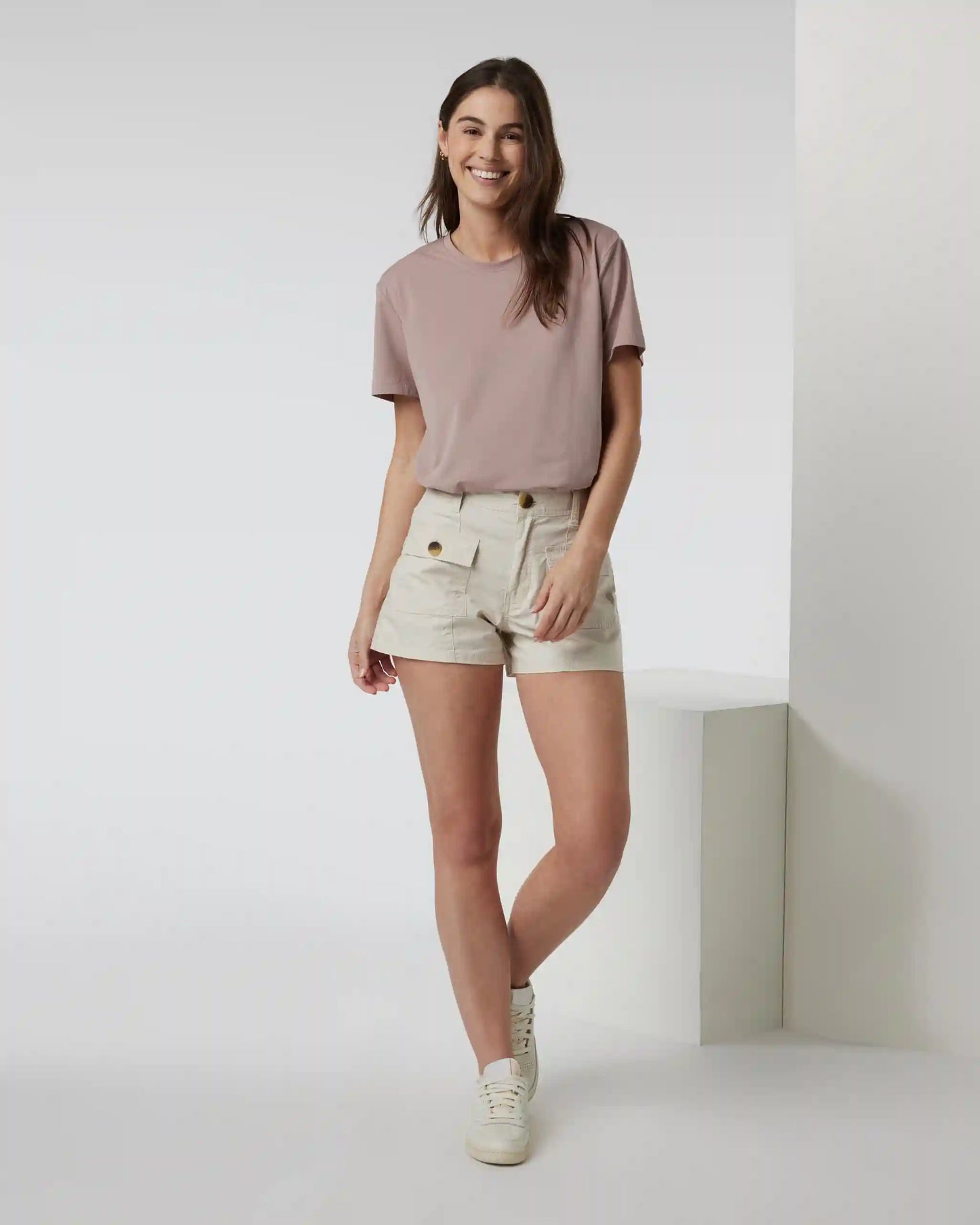 Feather Tee | Canyon Clay