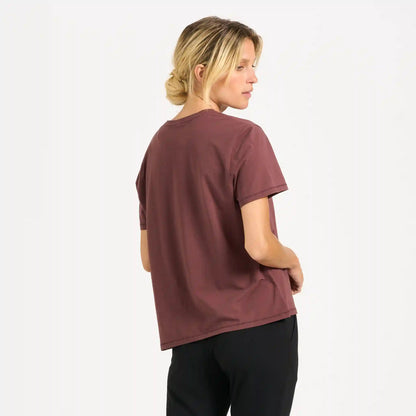 Feather Tee | Fig