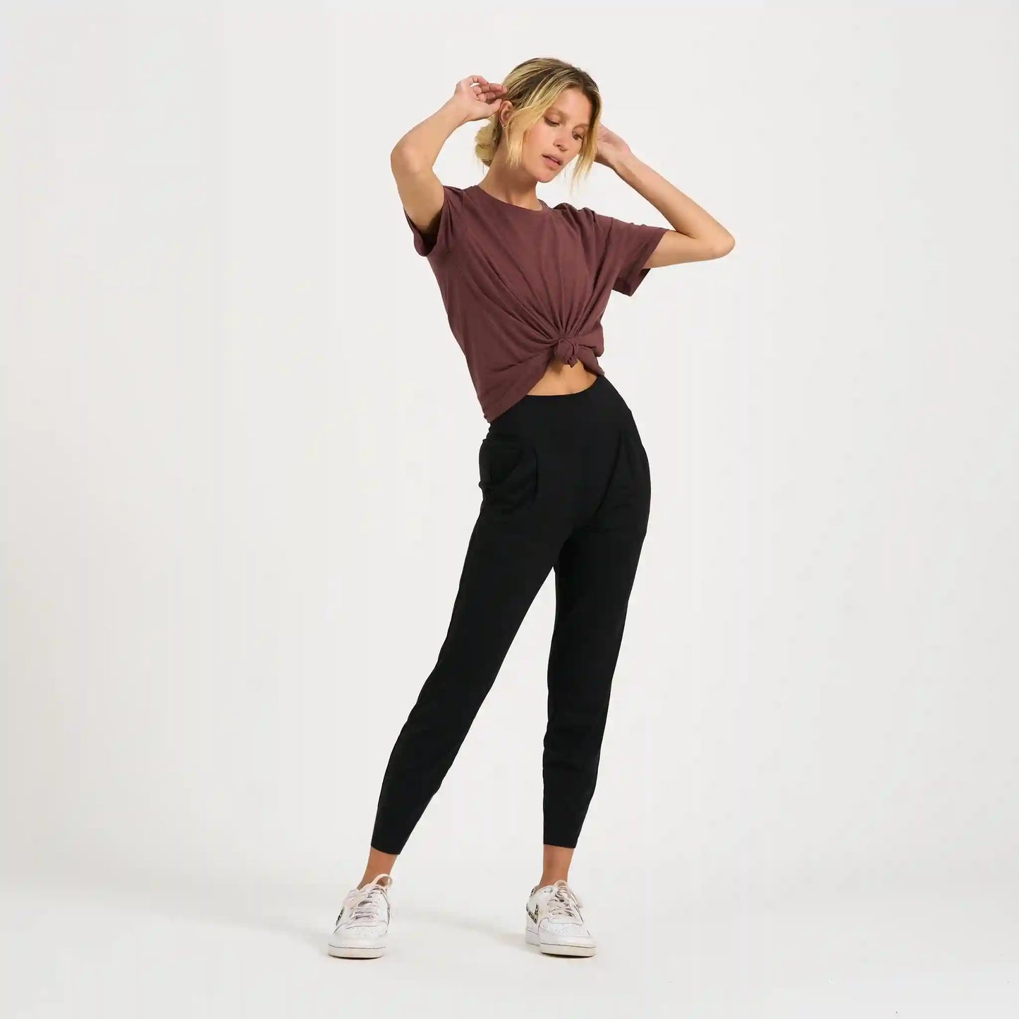 Feather Tee | Fig