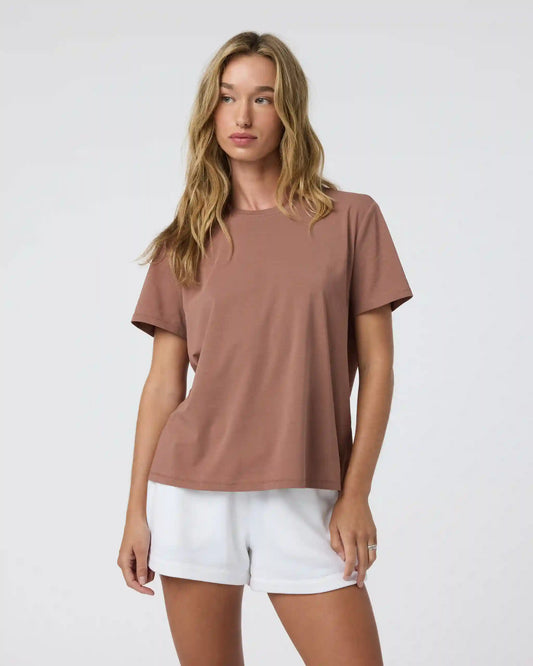 Feather Tee | Sedona Brown