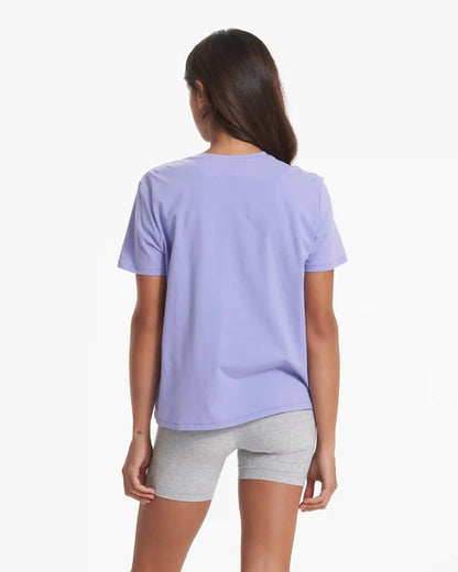 Feather Tee | Ultra Violet