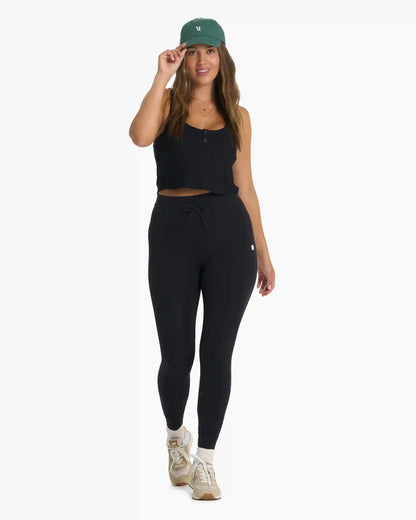 Cove Crop Tank | Black