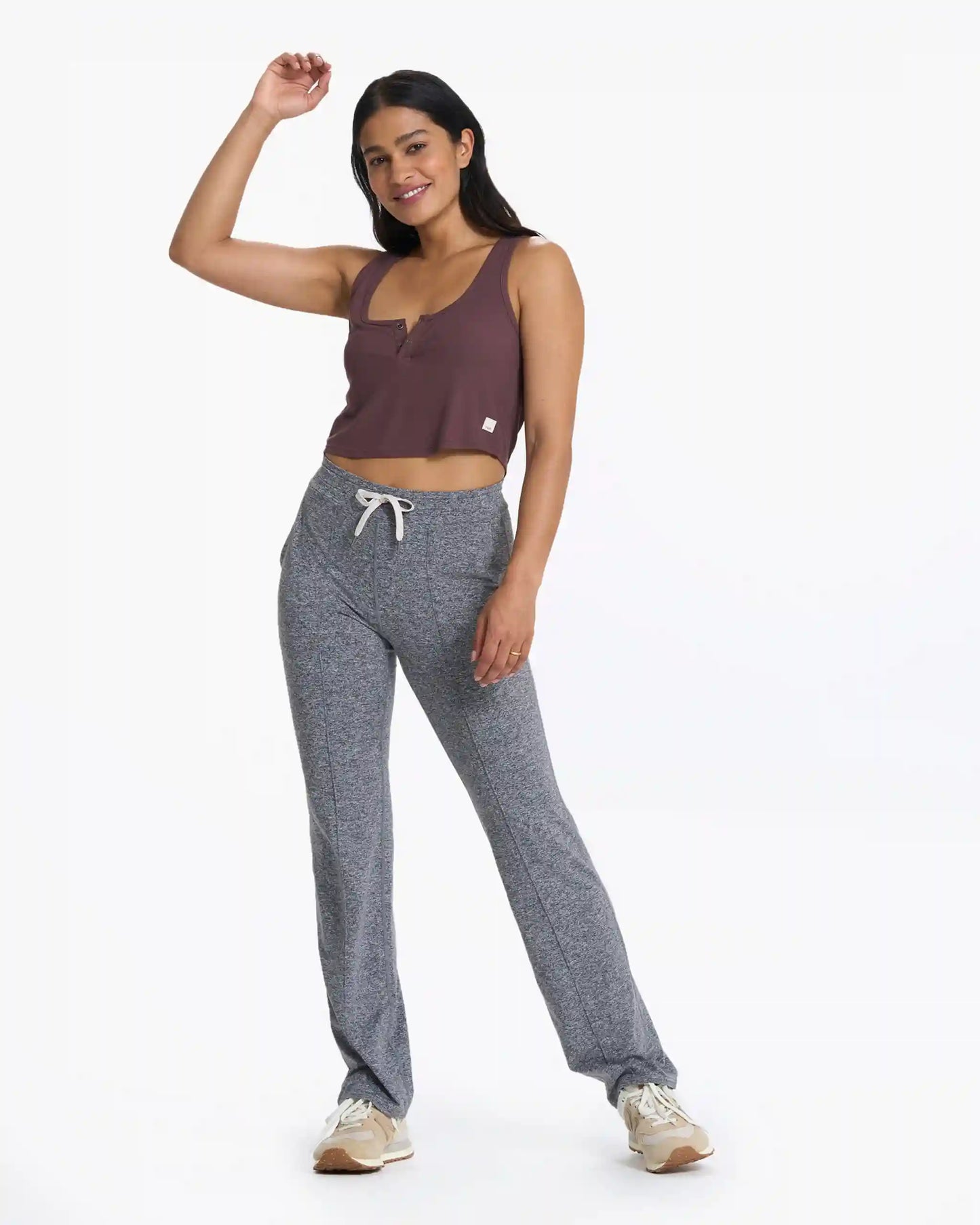 Cove Crop Tank | Chestnut