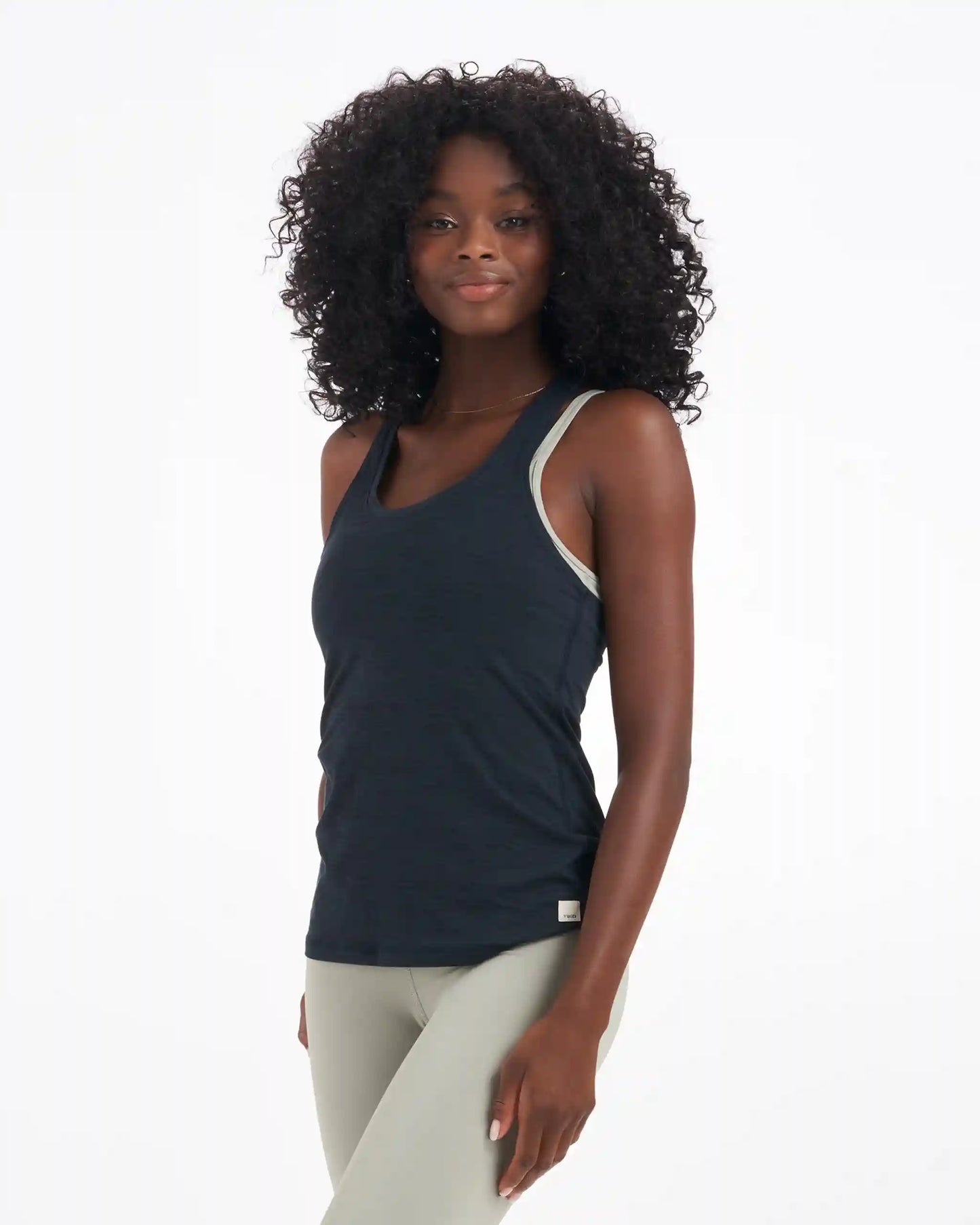 Lux Performance Tank | Ink Heather