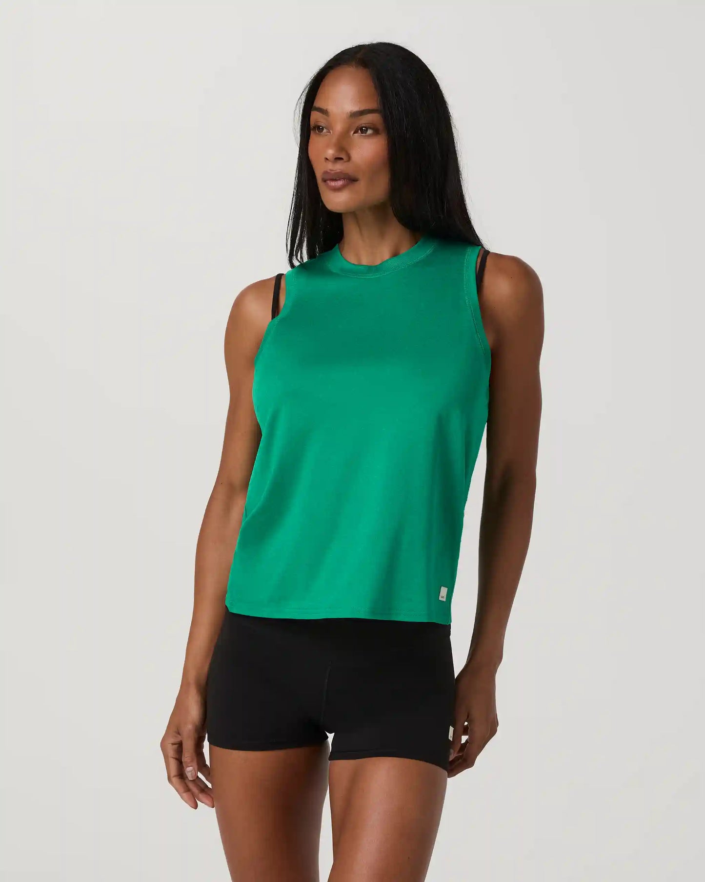 Energy Top Long | Emerald Heather