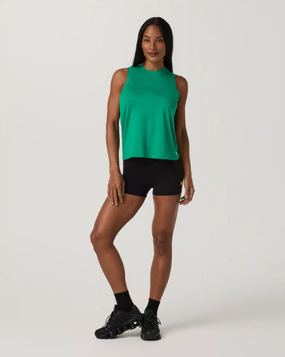Energy Top Long | Emerald Heather
