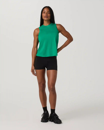 Energy Top Long | Emerald Heather