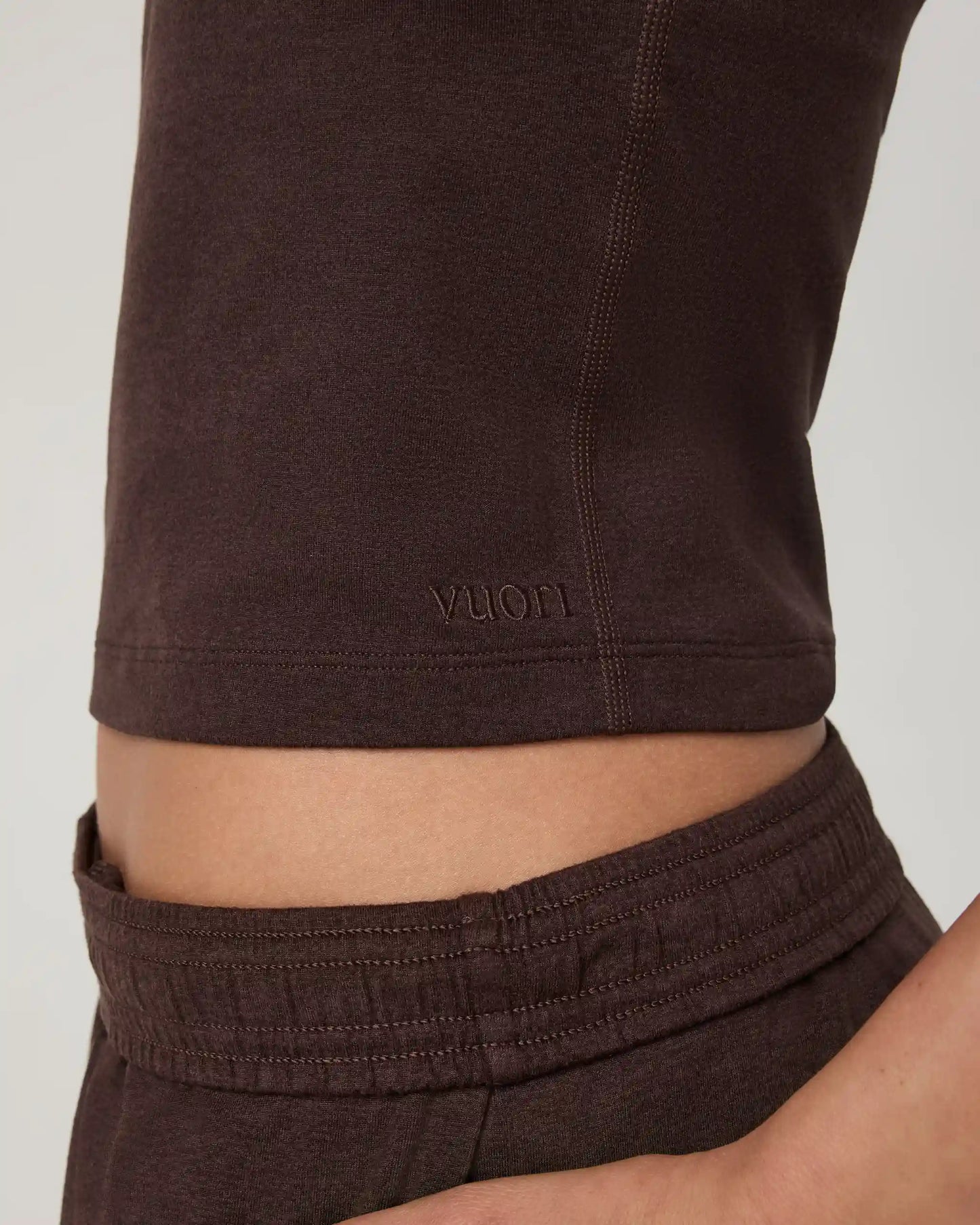 Halo Baby Tee | Java Heather Tonal