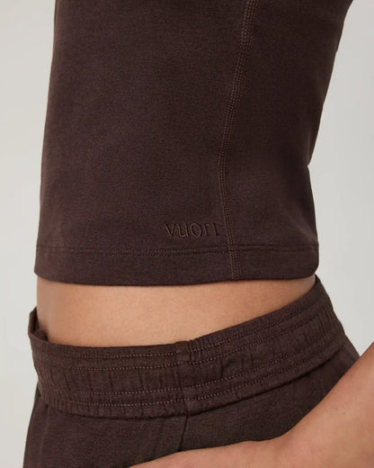 Halo Baby Tee | Java Heather Tonal