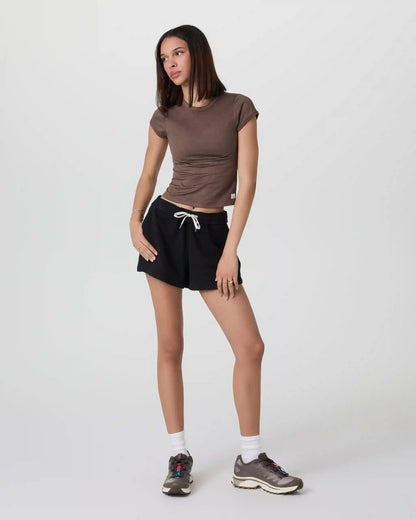 Halo Baby Tee | Chocolate Milk Heather