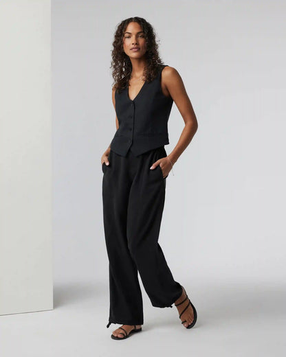 Coastline Vest | Black