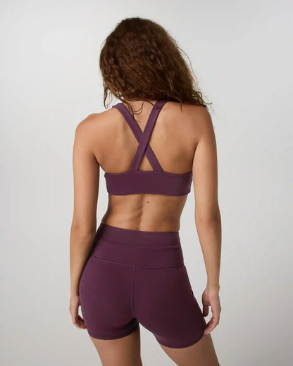 Daily Piped Bra | Cerise