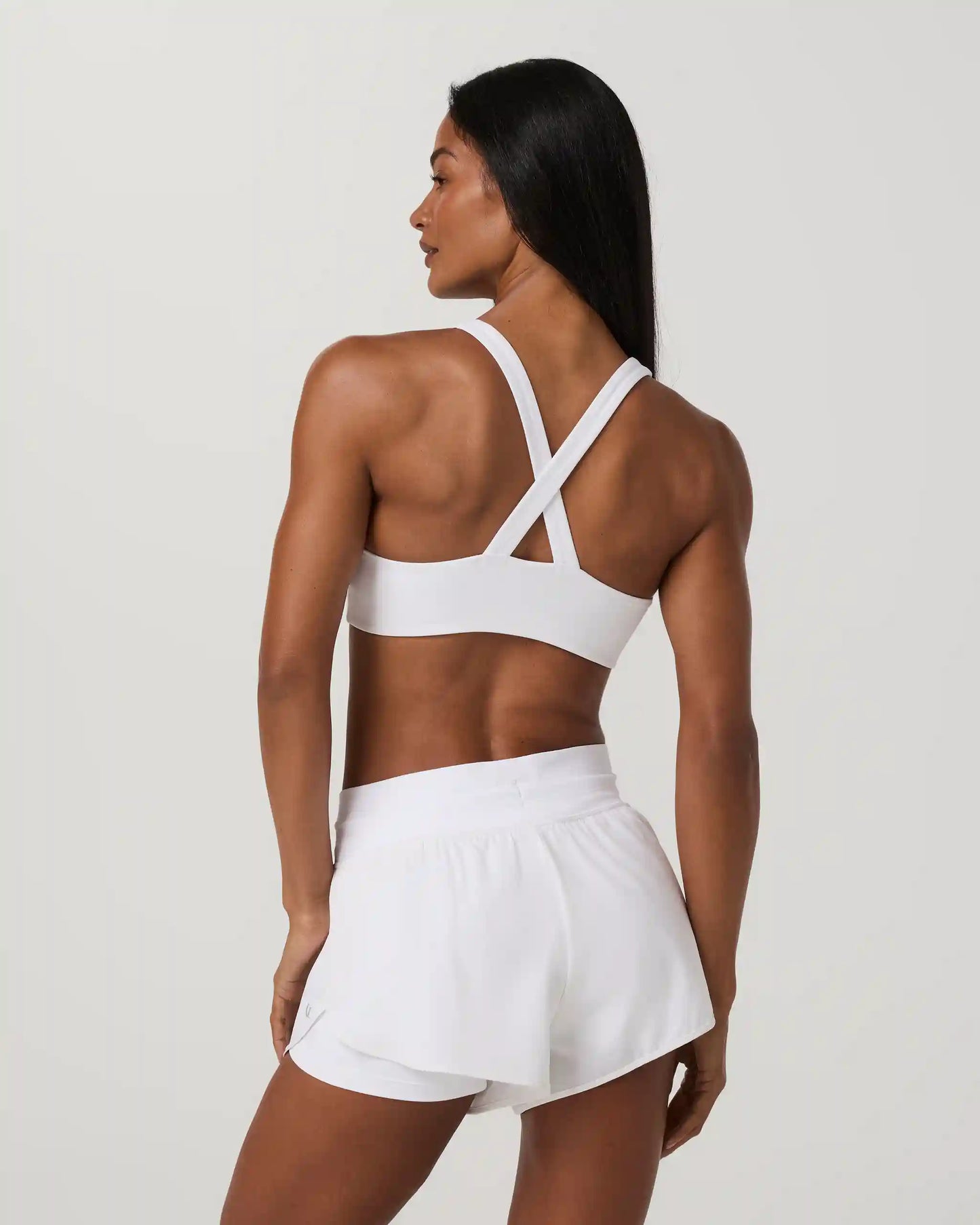 Daily Piped Bra | White