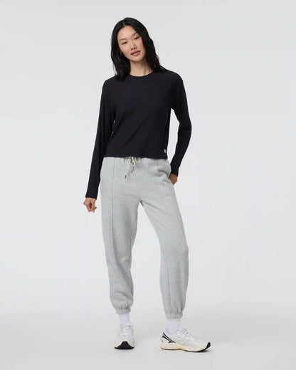 Long Sleeve Cove Relaxed Tee | Black