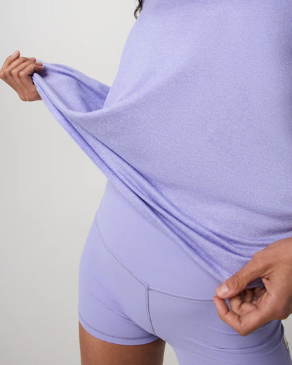Energy Tee Long | Hyacinth Heather
