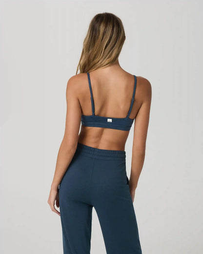 Halo Triangle Bra | Blue Coast Heather