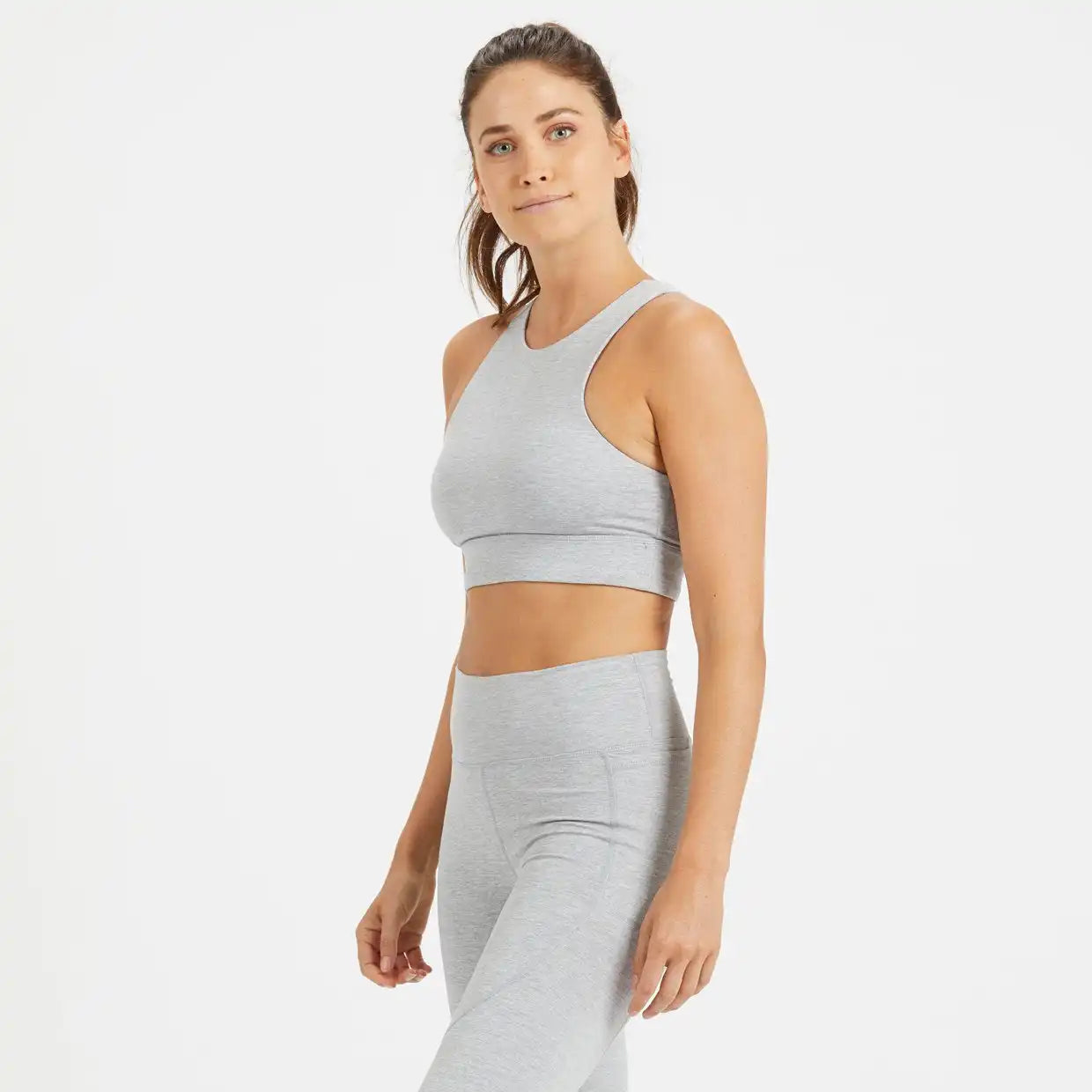Elevation Bra | Light Heather Grey