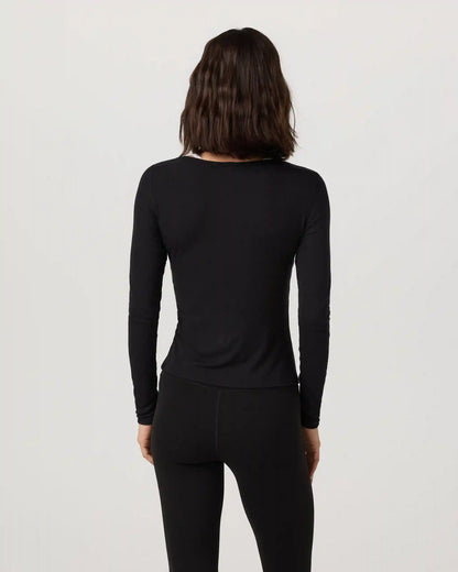 Long Sleeve Cove Ultra Scoop | Black