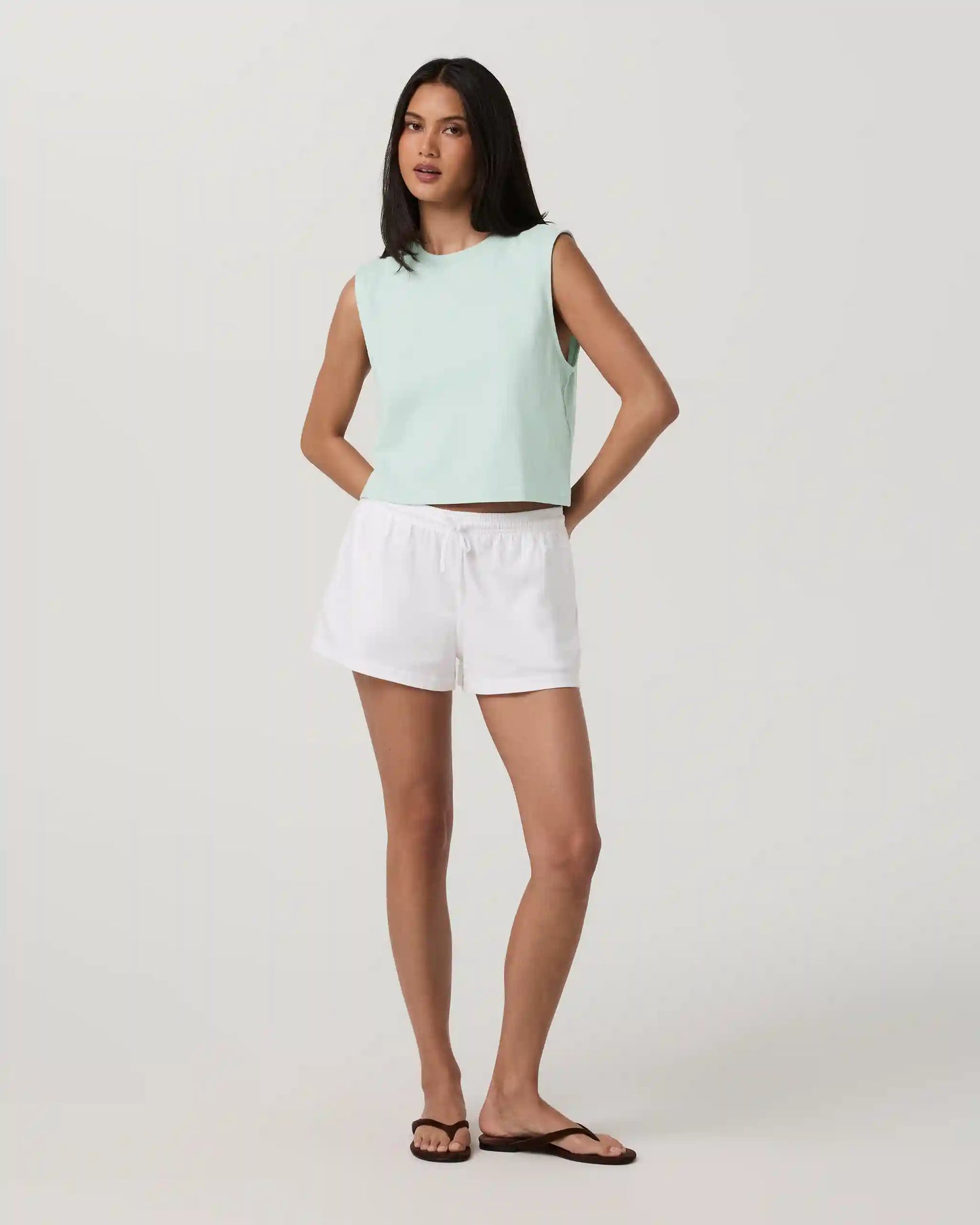 Heavyweight Cotton Easy Tank | Seaside