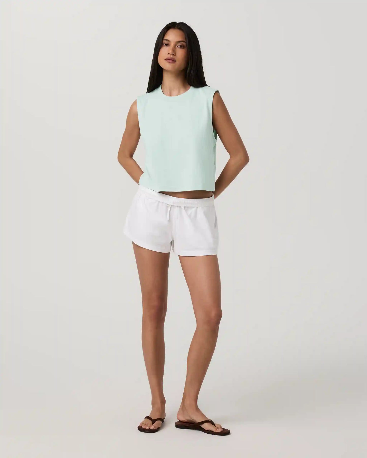 Heavyweight Cotton Easy Tank | Seaside