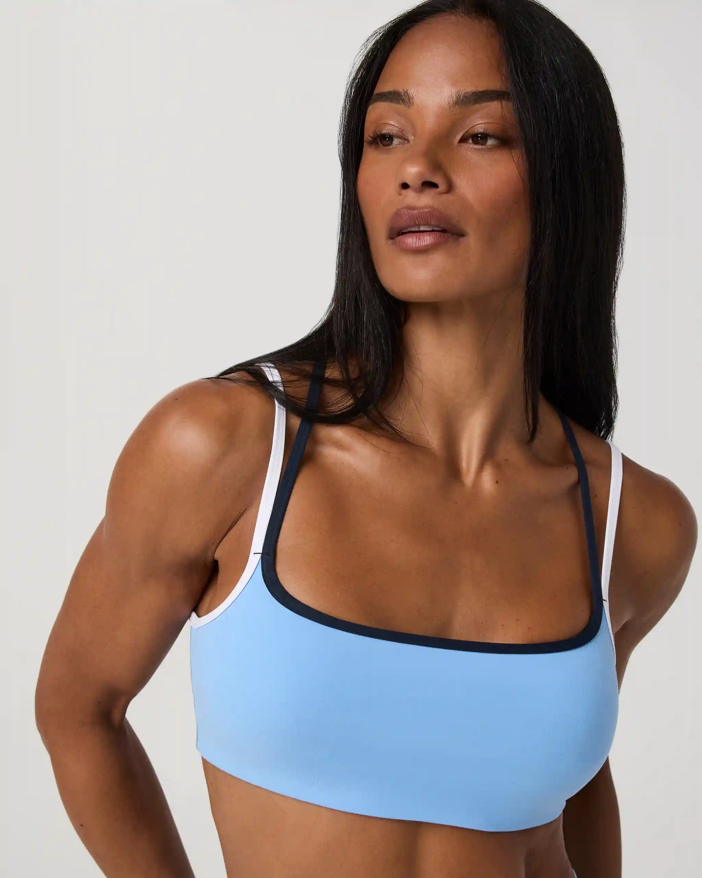 Daily Layered Bra | Oasis Blue